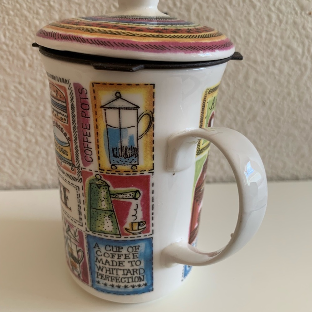 George Multicolor Coffee French Press Mug - Picture 2 of 11